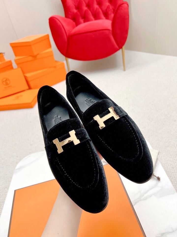 Hermes Leather Shoes